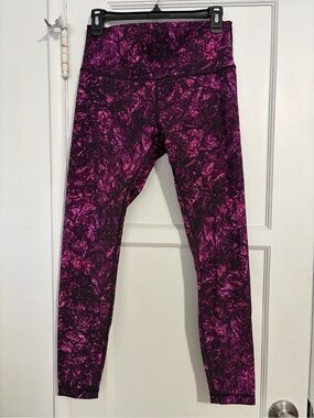 Lululemon Wunder Under High Rise Tight 28” Undercurrent Grapealicious RARE